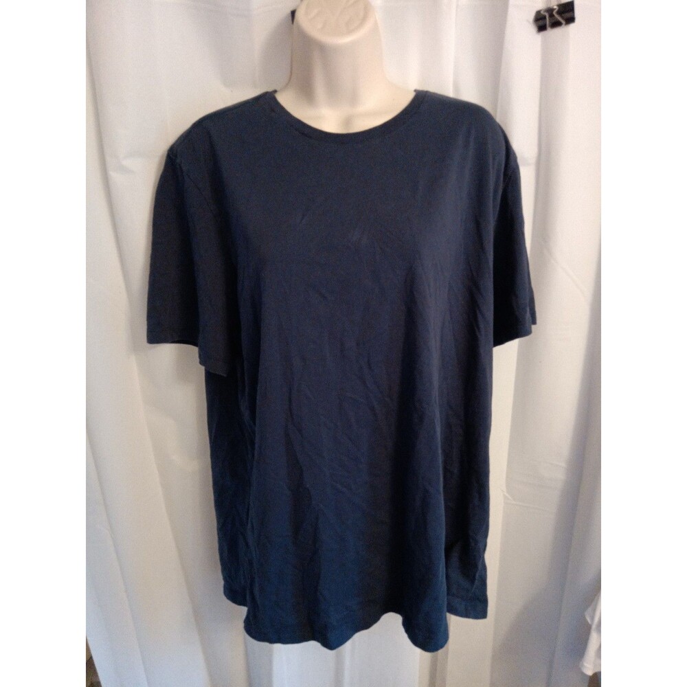 Tecovas Mens SS T-Shirts Navy Blue L